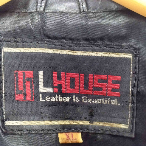 Lhouse レザージャケット メンズ import:XL
