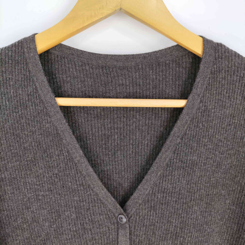 ユニクロ UNIQLO 25aw ウォッシャブルニットリブカーディガン レディース 3XL