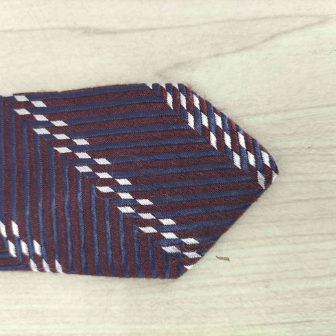 ジョルジオアルマーニ Giorgio Armani ストライプデザインネクタイ メンズ