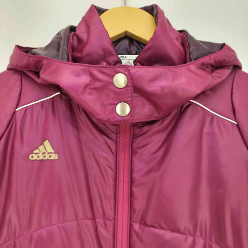 アディダス adidas CLIMAPROOF パフォーマンスロゴプリント 中綿ハーフコート ベンチコート レディース OT