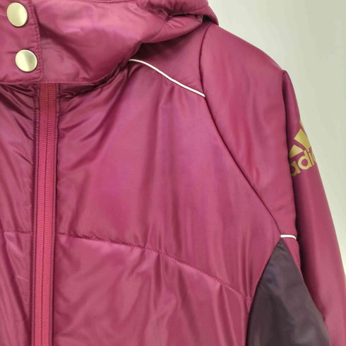 アディダス adidas CLIMAPROOF パフォーマンスロゴプリント 中綿ハーフコート ベンチコート レディース OT