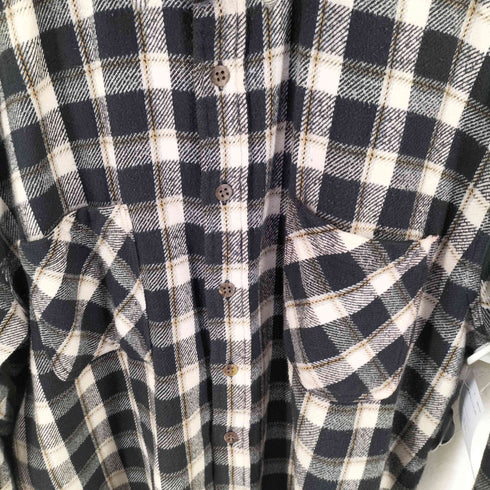 セントジョンズベイ STJOHNS BAY 90S チェック ヘビーネルシャツ メンズ import:XXL