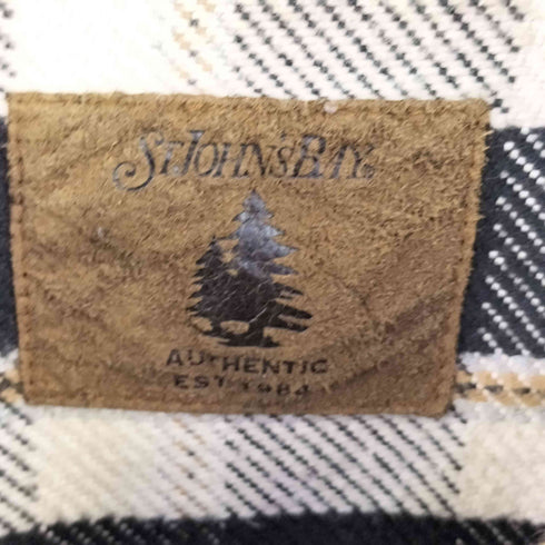セントジョンズベイ STJOHNS BAY 90S チェック ヘビーネルシャツ メンズ import:XXL