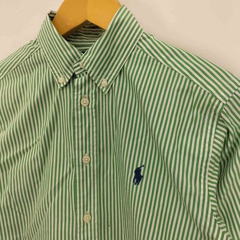 ラルフローレン RALPH LAUREN ポニー刺繍 ボタンダウン L/S ストライプ シャツ メンズ 150