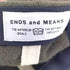 エンズアンドミーンズ ENDS and MEANS ウール 6パネル キャップ メンズ