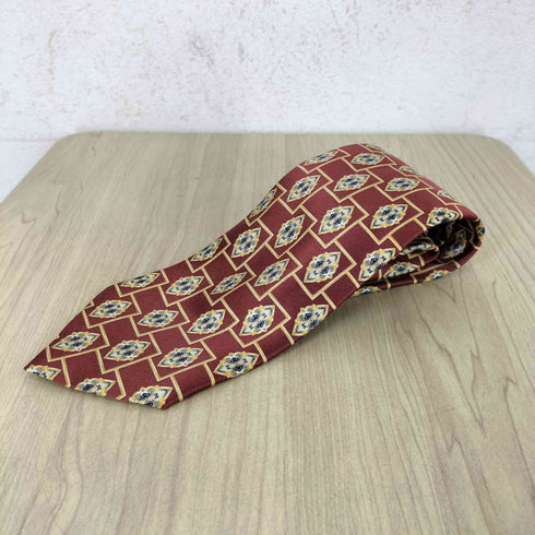 ブリオーニ BRIONI シルク100 総柄ネクタイ メンズ