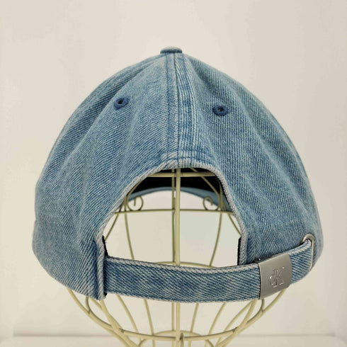 カルバンクラインジーンズ Calvin Klein Jeans ロゴ刺繍 6パネル デニムキャップ レディース