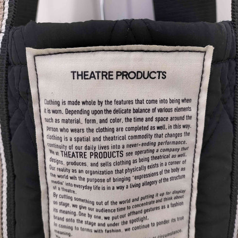シアタープロダクツ THEATRE PRODUCTS ジャガードテープ キルティングトートバッグ レディース