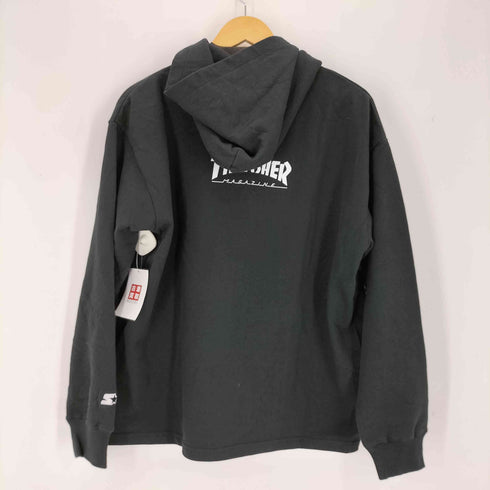 スラッシャー THRASHER ロゴプリントスウェットプルパーカー メンズ JPN:L