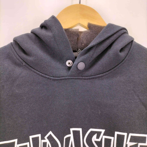 スラッシャー THRASHER ロゴプリントスウェットプルパーカー メンズ JPN:L