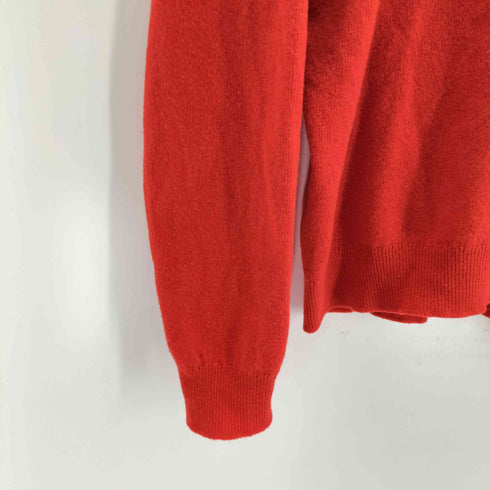 バーバリーズ BURBERRYS 90S 白タグ ウールvネックニット レディース 40