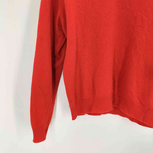 バーバリーズ BURBERRYS 90S 白タグ ウールvネックニット レディース 40