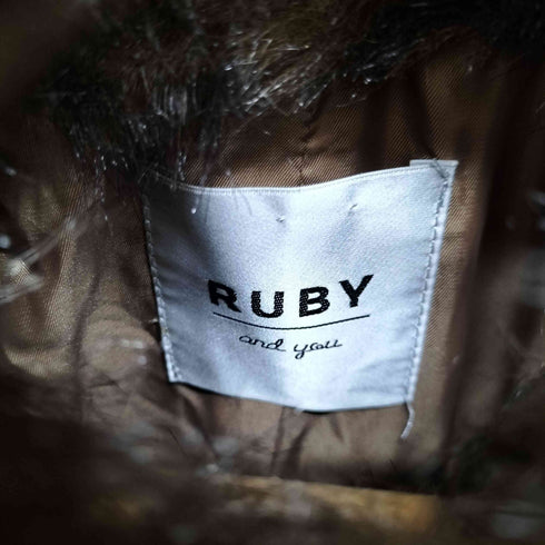 ルビーアンドユー RUBY AND YOU ファーコート レディース FREE