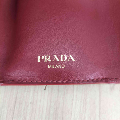 プラダ PRADA サフィアーノ 三つ折り財布 レディース