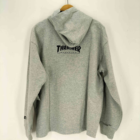 スラッシャー THRASHER ロゴプリントスウェットプルパーカー メンズ JPN:L