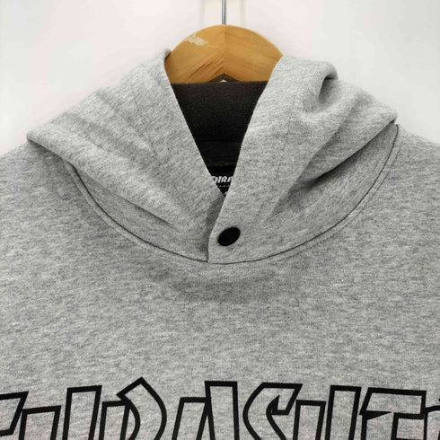 スラッシャー THRASHER ロゴプリントスウェットプルパーカー メンズ JPN:L