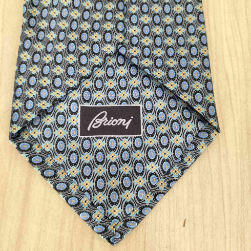 ブリオーニ BRIONI シルク100 総柄ネクタイ メンズ
