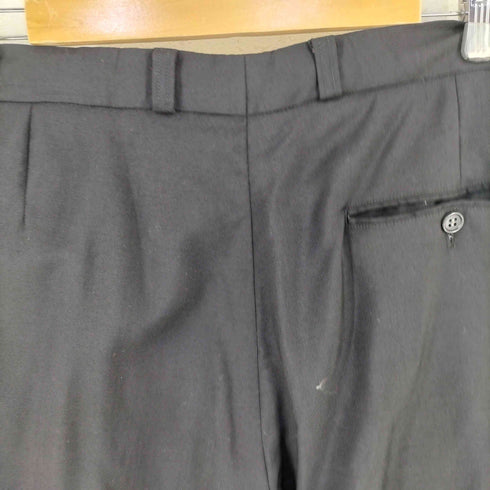 60-70S 片爪YKKジップ ウール 2タック スラックス メンズ