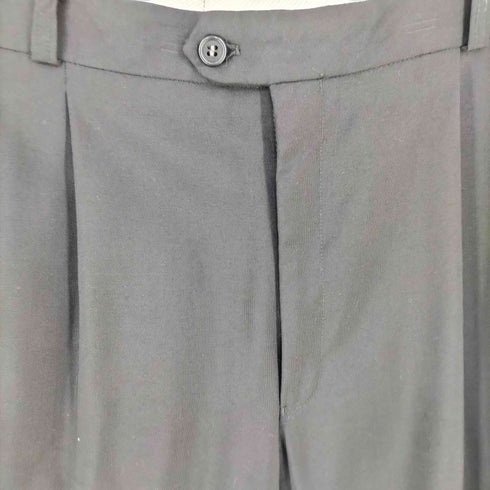 60-70S 片爪YKKジップ ウール 2タック スラックス メンズ