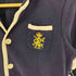 ラルフローレン RALPH LAUREN エンブレム刺繍 シングルブレスト 3B テーラード ジャケット 紺ブレ レディース 160
