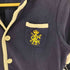 ラルフローレン RALPH LAUREN エンブレム刺繍 シングルブレスト 3B テーラード ジャケット 紺ブレ レディース 160