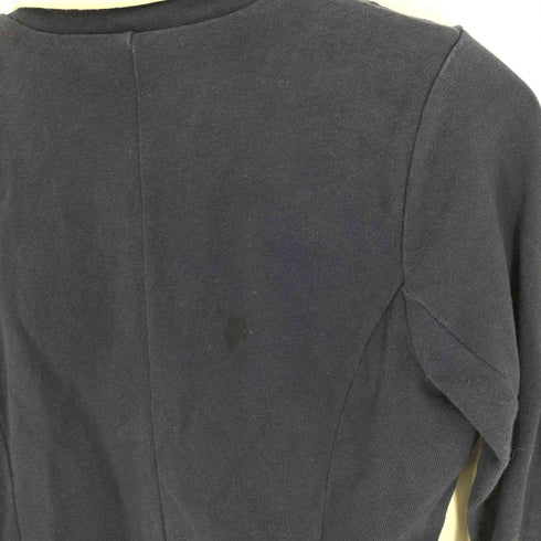 ラルフローレン RALPH LAUREN エンブレム刺繍 シングルブレスト 3B テーラード ジャケット 紺ブレ レディース 160
