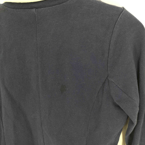 ラルフローレン RALPH LAUREN エンブレム刺繍 シングルブレスト 3B テーラード ジャケット 紺ブレ レディース 160