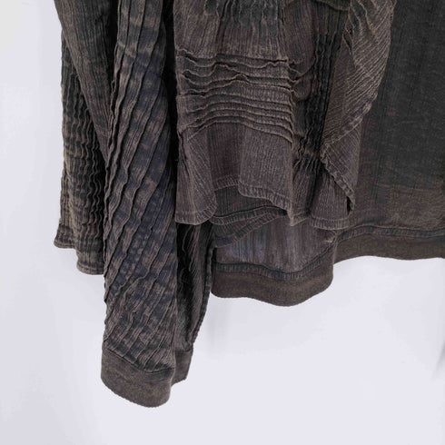 イッセイミヤケハート ISSEY MIYAKE HaaT 06SS プリーツデザイン 変形 ジャケット レディース JPN:2