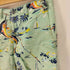 ラルフローレン RALPH LAUREN STRAIGHT FIT 麻 リネン混 総柄 マリン柄 カジキマグロ ヤシの木 アロハ ショート パンツ メンズ US:32-33