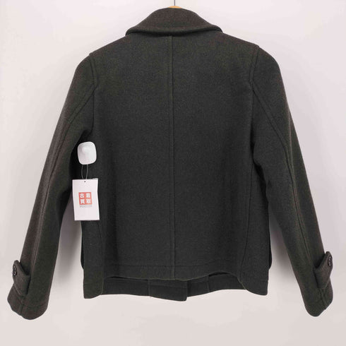 マーガレットハウエル MARGARET HOWELL ラウンドカラー ウール ショートコート レディース JPN:1