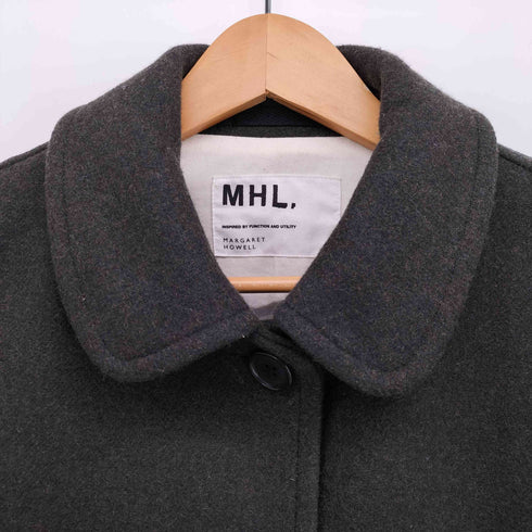 マーガレットハウエル MARGARET HOWELL ラウンドカラー ウール ショートコート レディース JPN:1
