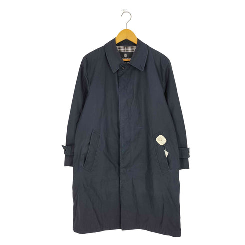 アクアスキュータム AQUASCUTUM 裏地チェック柄 コットン トレンチコート メンズ UK:36
