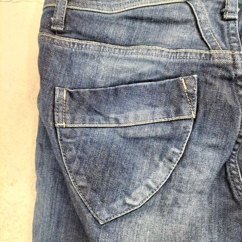 マリテフランソワジルボー MARITHE FRANCOIS GIRBAUD supreme jeg デニムパンツ レディース L