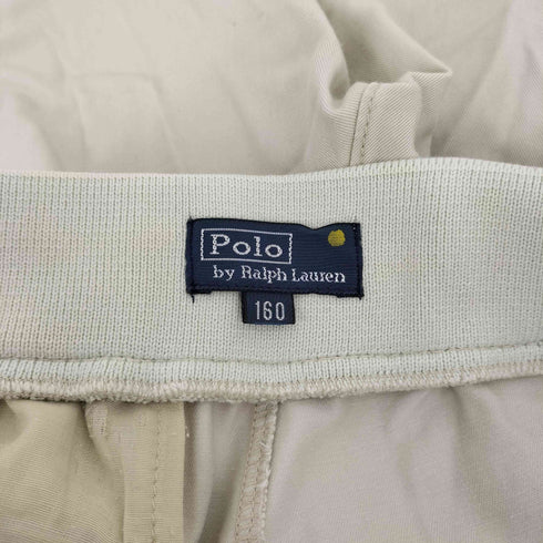 ポロバイラルフローレン Polo by RALPH LAUREN ポニー刺繍 ストレッチ切替 コットン ショート パンツ レディース 160