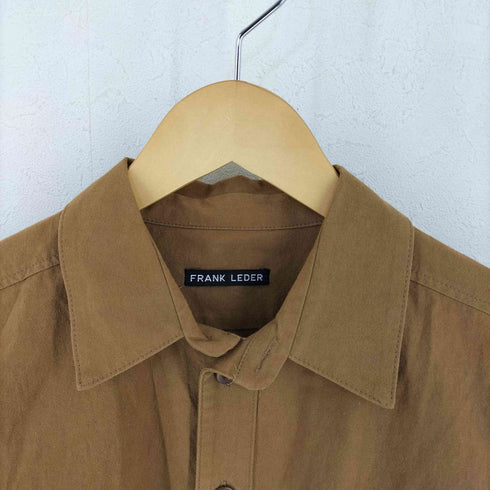 フランクリーダー FRANK LEDER BRUSHED COTTON SHIRT メンズ