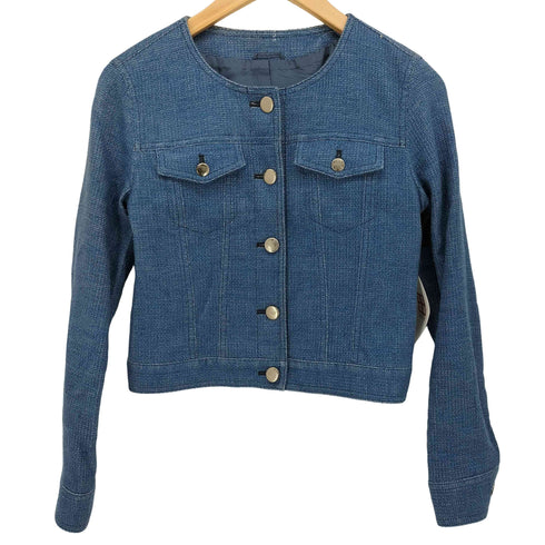 アナイ ANAYI ノーカラー ツイードジャケット レディース JPN:36