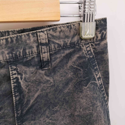 イッセイミヤケハート ISSEY MIYAKE HaaT 03SS ベイカー型 転写 ワイド ストレート パンツ レディース JPN:2