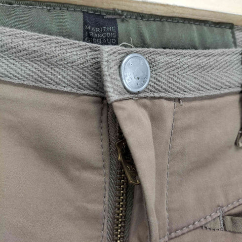 マリテフランソワジルボー MARITHE FRANCOIS GIRBAUD ギャザー 立体裁断 パンツ メンズ L