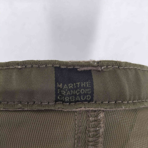 マリテフランソワジルボー MARITHE FRANCOIS GIRBAUD ギャザー 立体裁断 パンツ メンズ L