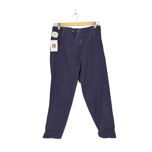 マリテフランソワジルボー MARITHE FRANCOIS GIRBAUD GIR+A&F アシメフロント サルエルパンツ レディース M