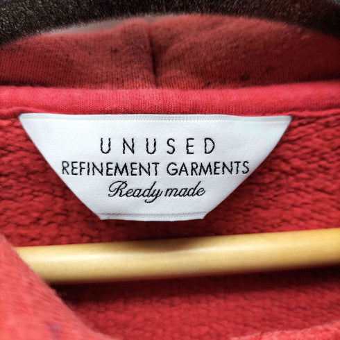 アンユーズド UNUSED REFINEMENT GARMENTS ネップデザインスウェットプルパーカー メンズ JPN:2