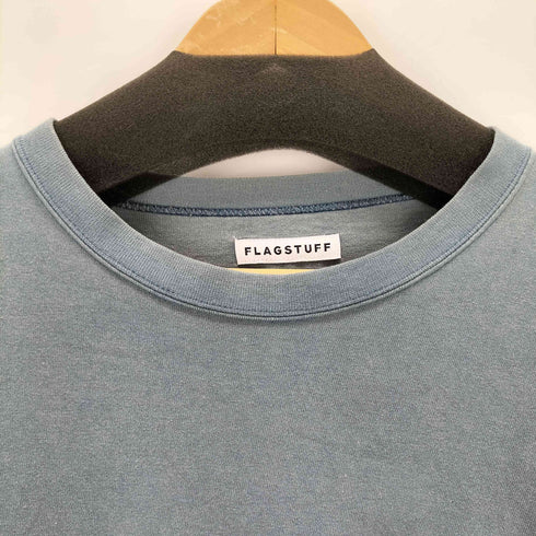 フラグスタフ F-LAGSTUF-F 刺繍デザインバイカラー L/S Tシャツ メンズ JPN:XL