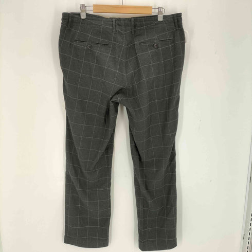 ヘッドポータープラス HEAD PORTER PLUS ペンシルチェックテーパードパンツ メンズ JPN:XL