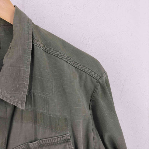 ユーエスアーミー U.S. ARMY 70S 4th ジャングルファティーグ ジャケット メンズ SMALL-REGULAR