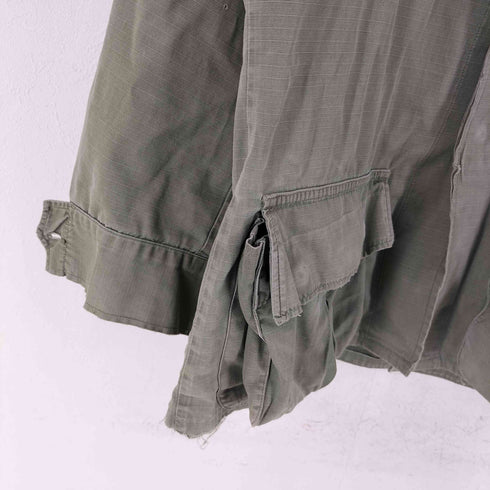 ユーエスアーミー U.S. ARMY 70S 4th ジャングルファティーグ ジャケット メンズ SMALL-REGULAR