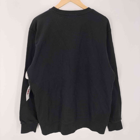 メゾンキツネ MAISON KITSUNE キツネ フォックス ロゴ ワッペン 刺繍 クルーネック スウェット トレーナー メンズ import:M