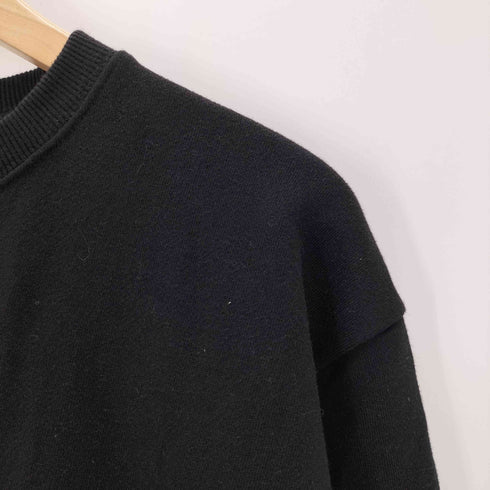 メゾンキツネ MAISON KITSUNE キツネ フォックス ロゴ ワッペン 刺繍 クルーネック スウェット トレーナー メンズ import:M