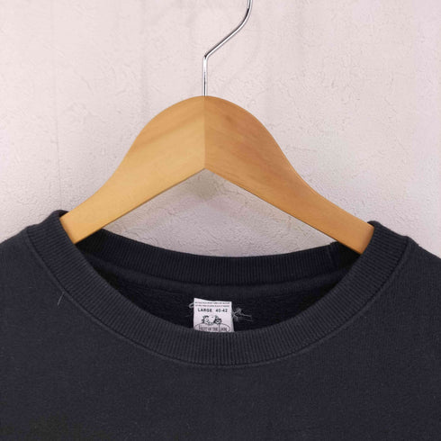 ヴァイナルアーカイブ VAINL ARCHIVE SALT AND PEPPER プリント スウェット トップス メンズ import:L