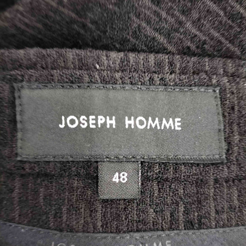 ジョゼフオム JOSEPH HOMME パイル地 スラックスパンツ メンズ 48