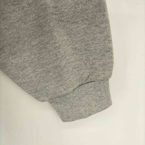 胸元刺繍クルーネックスウェット メンズ